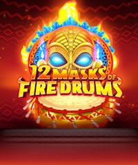 12 Masks of Fire Drums